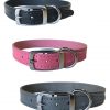 3/4" Leather Collars
