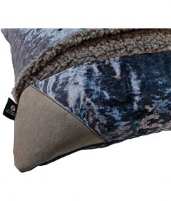 Snuggle Bed Blue Velvet