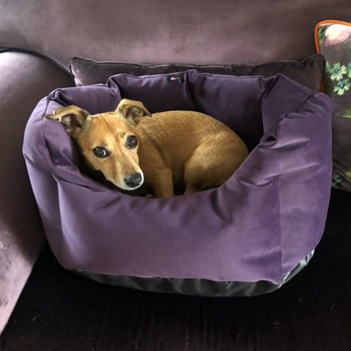 Lazy Bed - Purple Velvet - Image 5