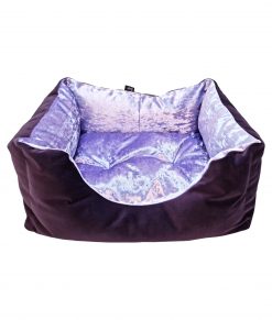 Small Purple Dog Bed